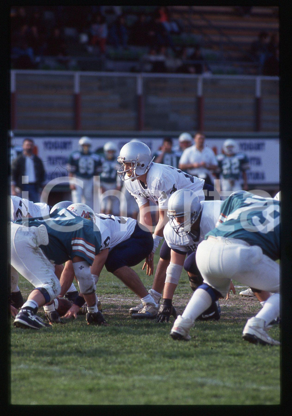 35mm vintage slide* 1994 ANCONA FOOTBALL DOLPHINS Marche vs RHINOS Milano (4)