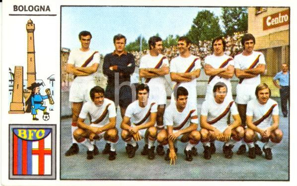 Oggetto da collezione cartaceo Album PANINI - CALCIATORI 1971 - 1972 Figurina BOLOGNA *Formazione squadra (2) 1