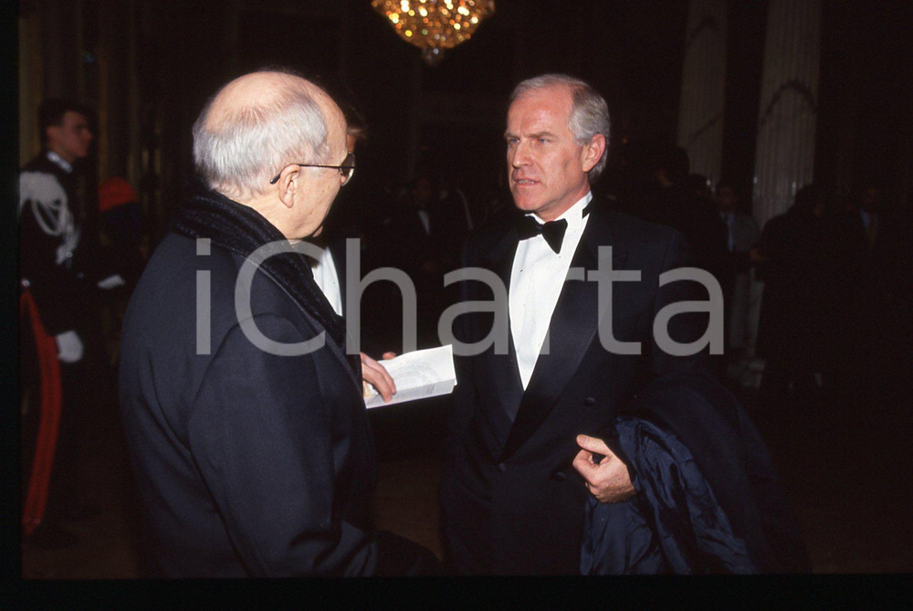35mm vintage slide* 1985 ca MILANO Nicola TRUSSARDI Prima Teatro SCALA 2
