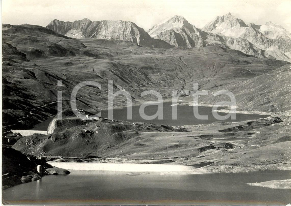 Cartolina originale da collezione 1961 VAL FORMAZZA (VB) Laghi KASTEL e VALTOGGIA con passo SAN GIACOMO *FG VG 1