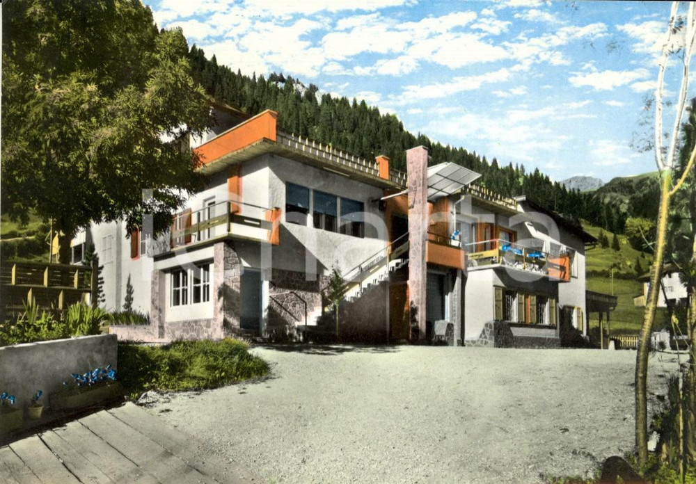 Cartolina originale da collezione 1968 CANAZEI (TN) DOLOMITI Albergo Ristorante LA VILLETTA *Cartolina FG VG 1