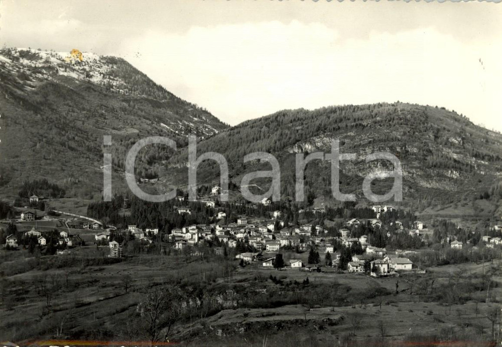 Cartolina originale da collezione 1960 MAGREGLIO CO Veduta panoramica paese e vallata Cartolina postale FG VG 1