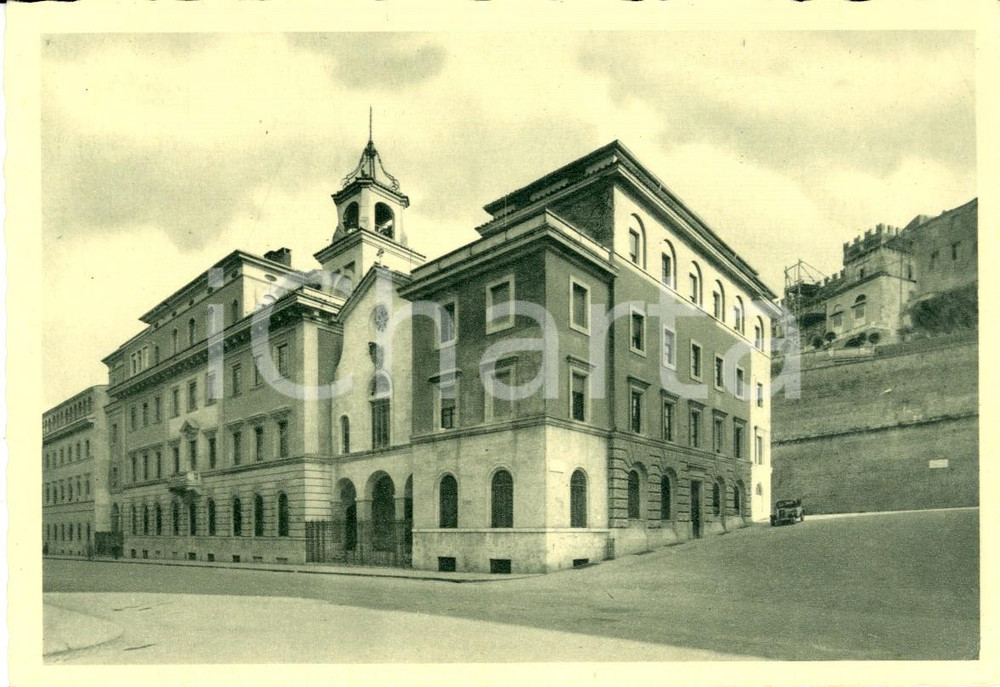 Cartolina originale da collezione 1940 ca ROMA Istituto Suore di CaritÃ  IMMACOLATA CONCEZIONE d'IVREA *Cartolina 1