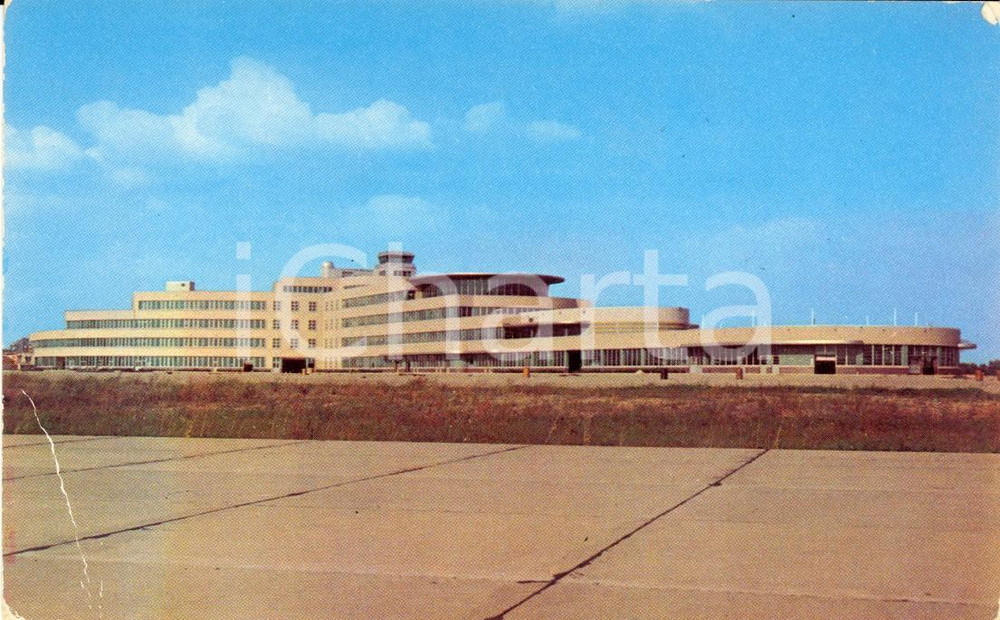 Cartolina originale da collezione 1970 ca PITTSBURG PENNSYLVANIA USA Municipal Airport  Cartolina FP NV 1