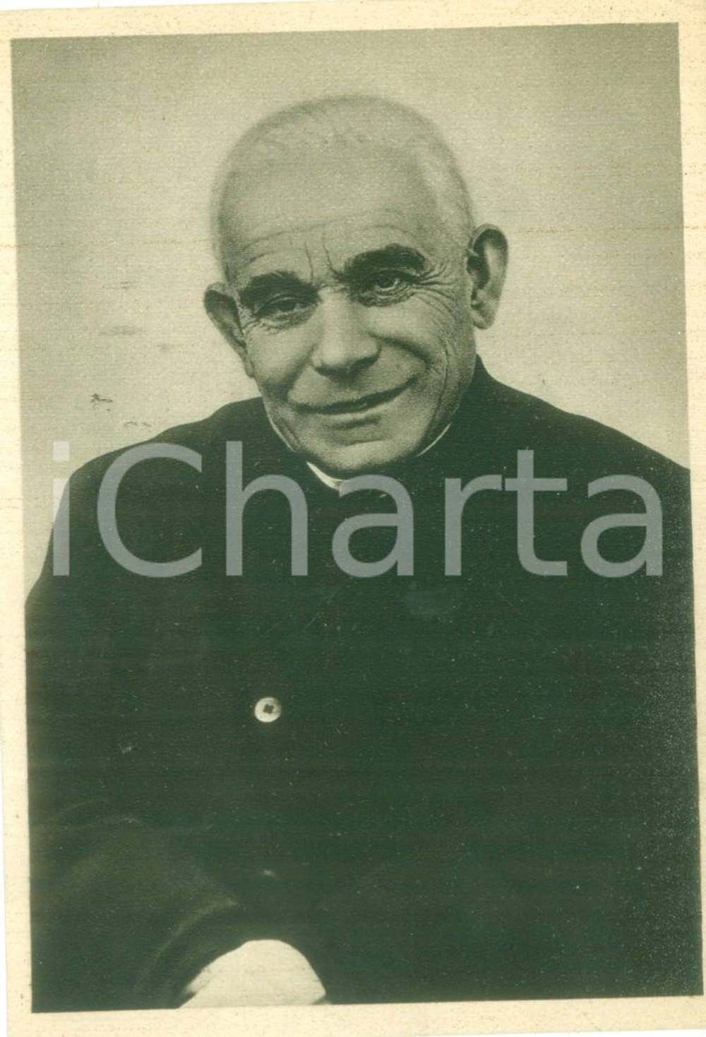 Cartolina originale da collezione 1949 MILANO Ritratto di San Luigi ORIONE Casa Don Orione *Cartolina FG VG 1