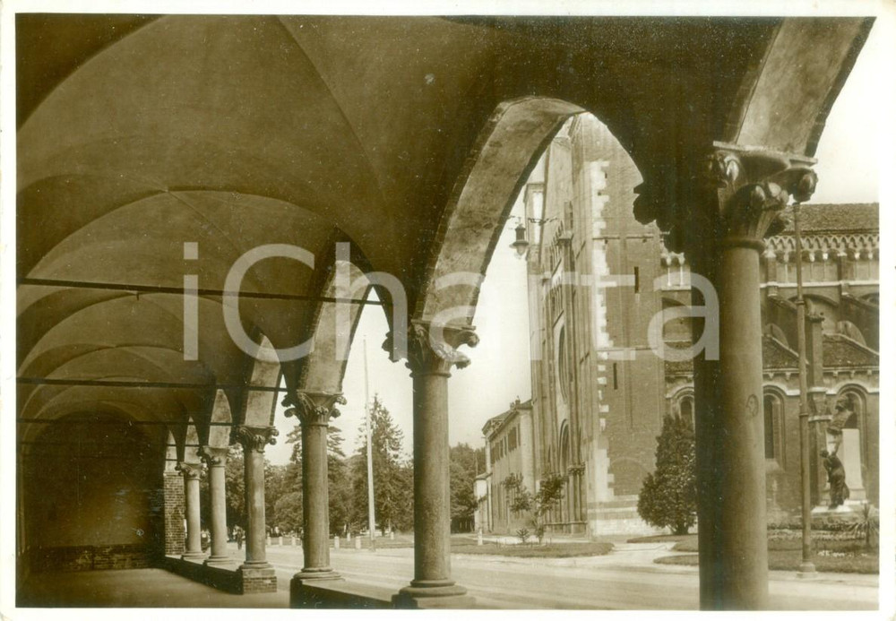 Cartolina originale da collezione 1936 VERCELLI Nuovo Porticato Ospedale Maggiore Cartolina FG VG 1