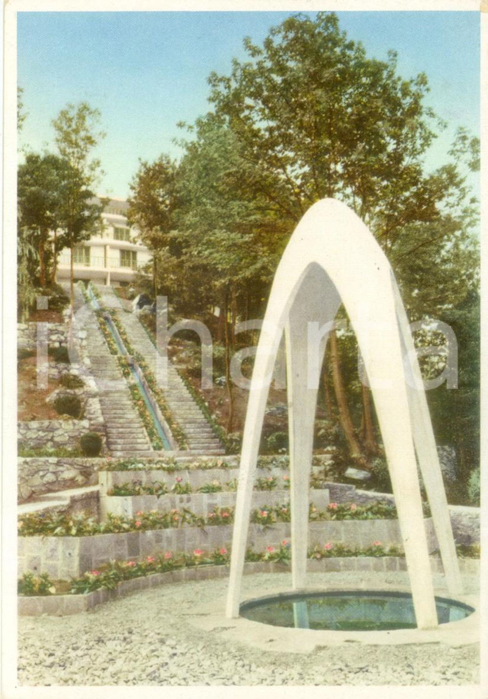 Cartolina originale da collezione 1971 CASALE CORTE CERRO (VB) Santuario Casa del GETSEMANI *Cartolina FG VG 1