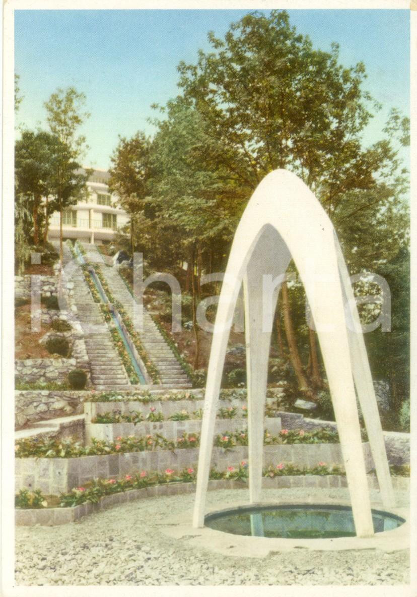 Cartolina originale da collezione 1971 CASALE CORTE CERRO VB Santuario Casa del GETSEMANI Cartolina FG VG 1