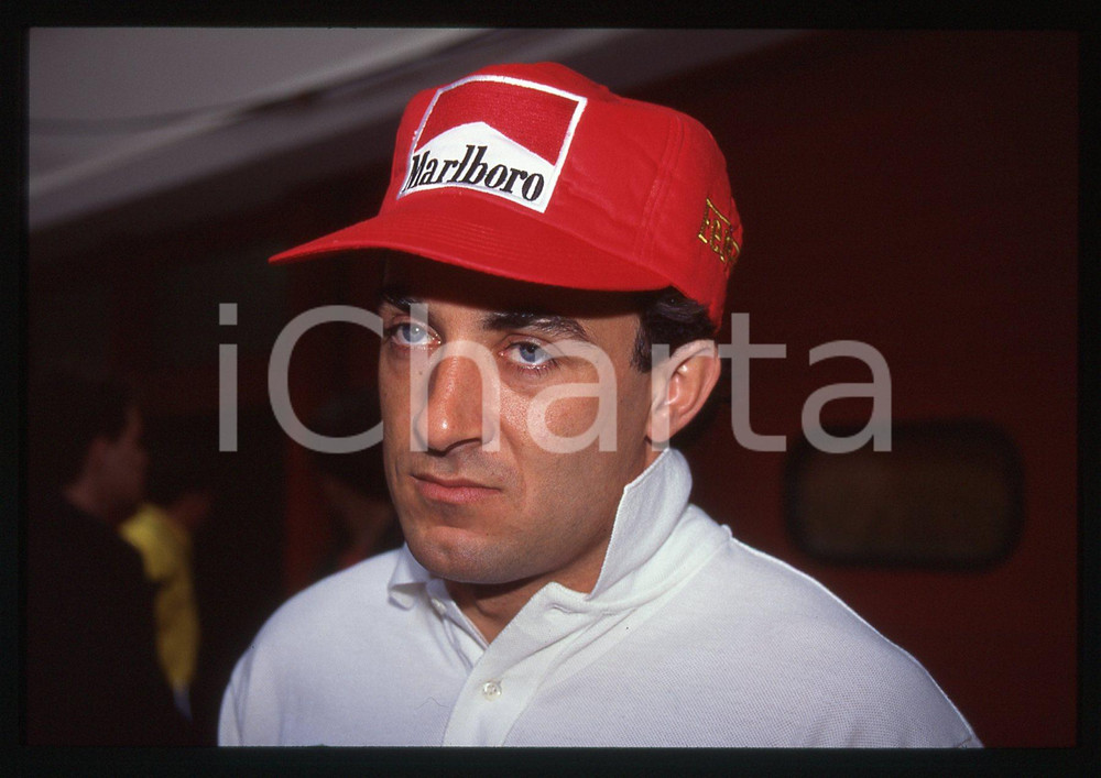 35mm vintage slide* 1995 ca FORMULA 1 Jean ALESI scuderia FERRARI - Ritratto 16