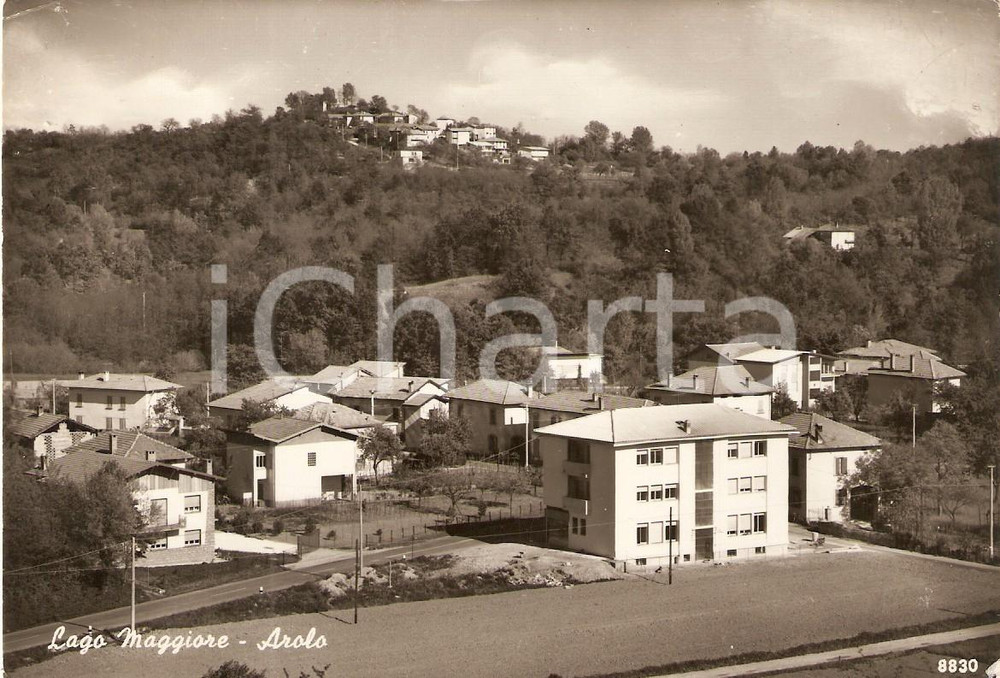 Cartolina originale da collezione 1974 LEGGIUNO VA Frazione AROLO Panorama Cartolina FG VG 1