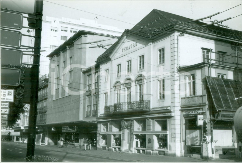 Fotografia d epoca originale 1994 BASILEA SVIZZERA Scorcio del teatro Fotografia cm 19 x 13 1