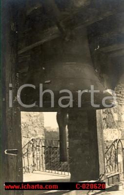 Cartolina originale da collezione 1924 TRIESTE Antica campana di SAN GIUSTO Cartolina FP 1