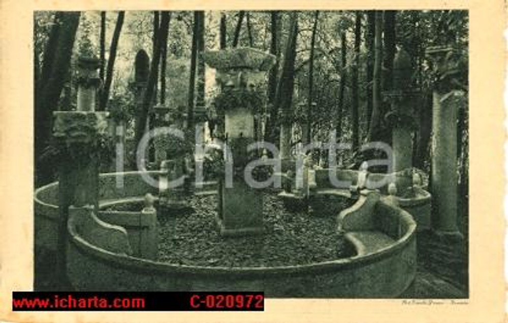 Cartolina originale da collezione 1940 VITTORIALE GARDONE RIVIERA (BS) L'Arengo *Cartolina FP NV 1