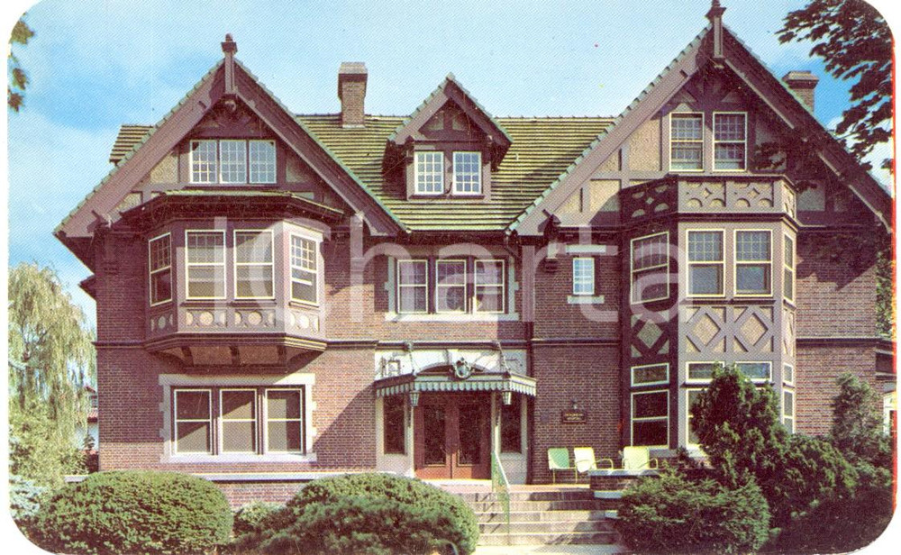 Cartolina originale da collezione 1960 ca ALLENTOWN, PENNSYLVANIA (USA) Osteopathic Hospital *Cartolina VINTAGE FP 1