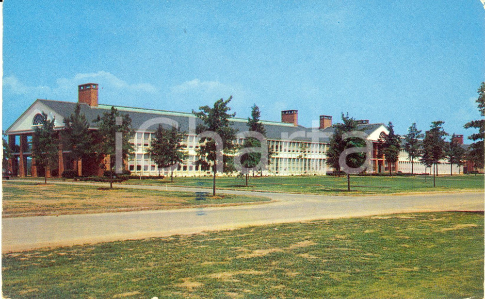 Cartolina originale da collezione 1969 GRENVILLE (USA) Edificio amministrativo FURMAN UNIVERSITY *Cartolina FP VG 1