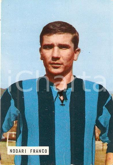 Oggetto da collezione cartaceo EDIZIONI FOTO CALCIO  CALCIATORI 1965  1966 Figurina Franco NODARI 2 ATALANTA 1