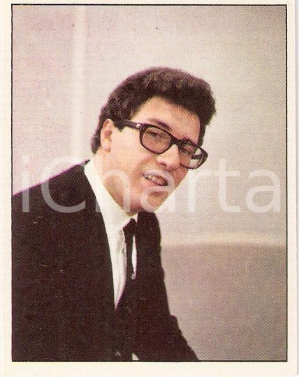 Oggetto da collezione cartaceo PANINI  CANTANTI 1972 Figurina Peppino DI CAPRI n. 104 Grandi raccolte gioventù 1