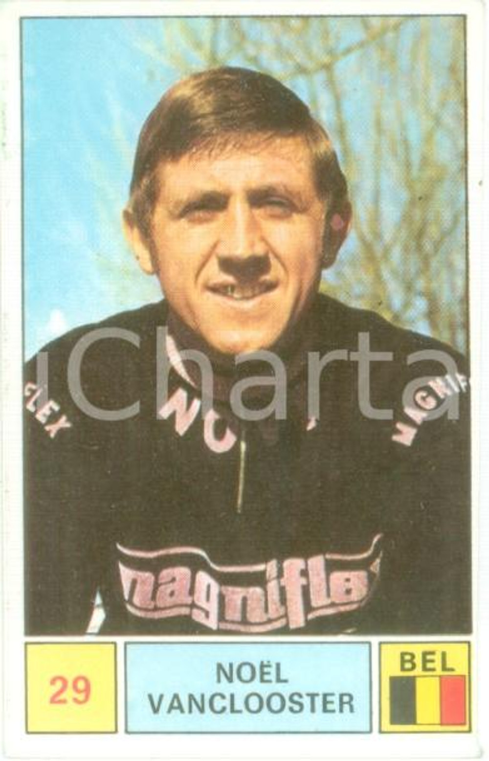 Oggetto da collezione cartaceo PANINI - SPRINT 1971 Figurina Noel VANCLOOSTER n. 29 Ciclismo BELGIO 1