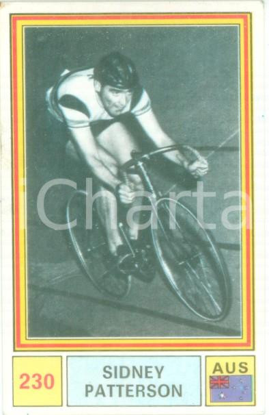 Oggetto da collezione cartaceo PANINI  SPRINT 1971 Figurina valida Sidney PATTERSON n. 230 Ciclismo AUSTRIA 1