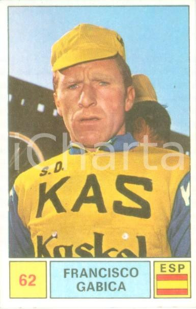 Oggetto da collezione cartaceo PANINI SPRINT 1971 Figurina valida Francisco GABICA n. 62 Ciclismo Sponsor KAS 1 1