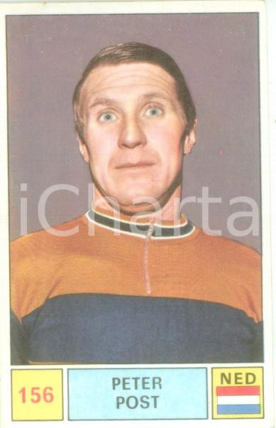 Oggetto da collezione cartaceo PANINI  SPRINT 1971 Figurina Peter POST n. 156 Ciclismo OLANDA 1