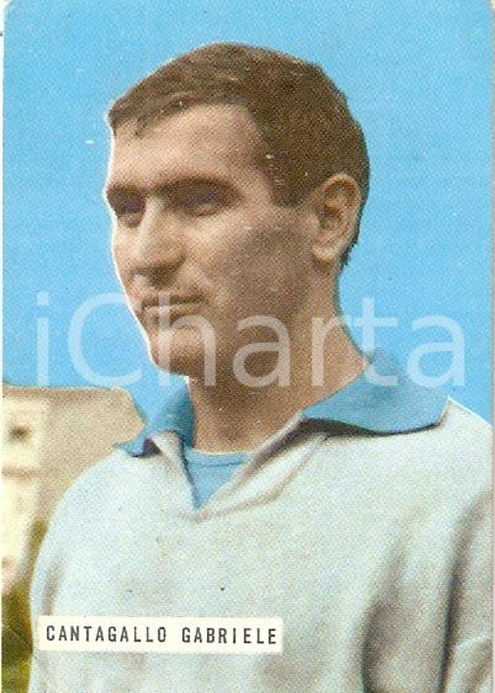 Oggetto da collezione cartaceo EDIZIONI FOTO CALCIO - CALCIATORI 1965 1966 Figurina Gabriele CANTAGALLO n. 194 1