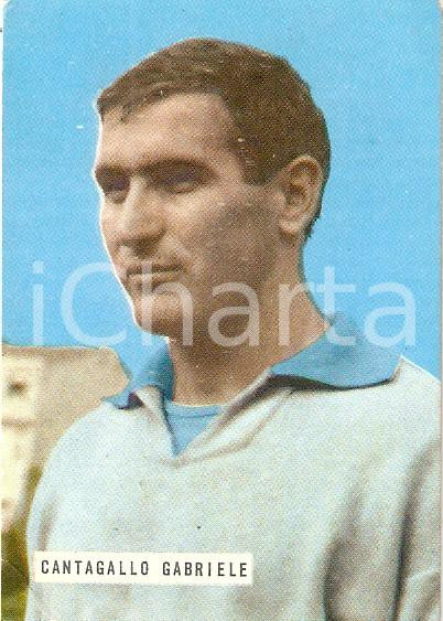 Oggetto da collezione cartaceo EDIZIONI FOTO CALCIO  CALCIATORI 1965 1966 Figurina Gabriele CANTAGALLO n. 194 1