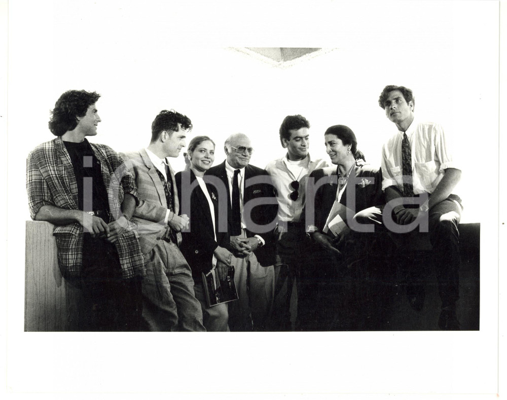 1987 CANNES Francesco ROSI Rupert EVERETT Ornella MUTI Anthony DELON *Foto