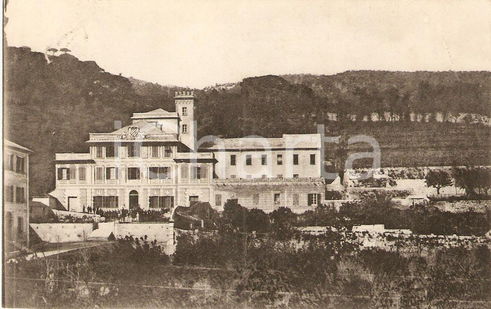 Cartolina originale da collezione 1911 FINALE LIGURE (SV) FINALBORGO Collegio AYCARDI Scuole Pie *Cartolina FP VG 1