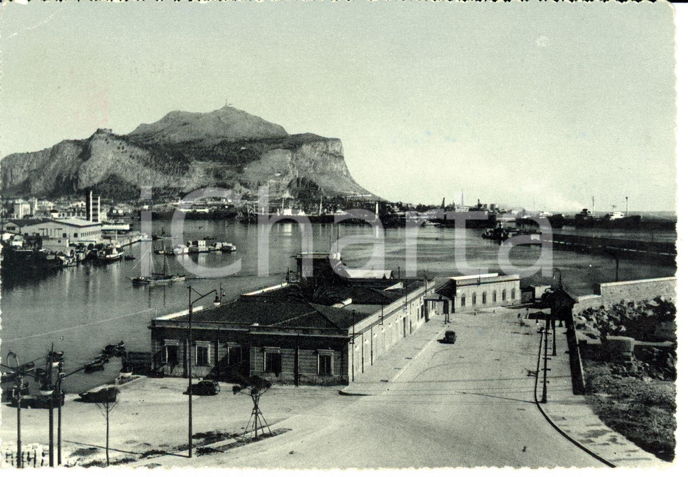 Cartolina originale da collezione 1962 PALERMO La Capitaneria *Cartolina postale FG VG 1
