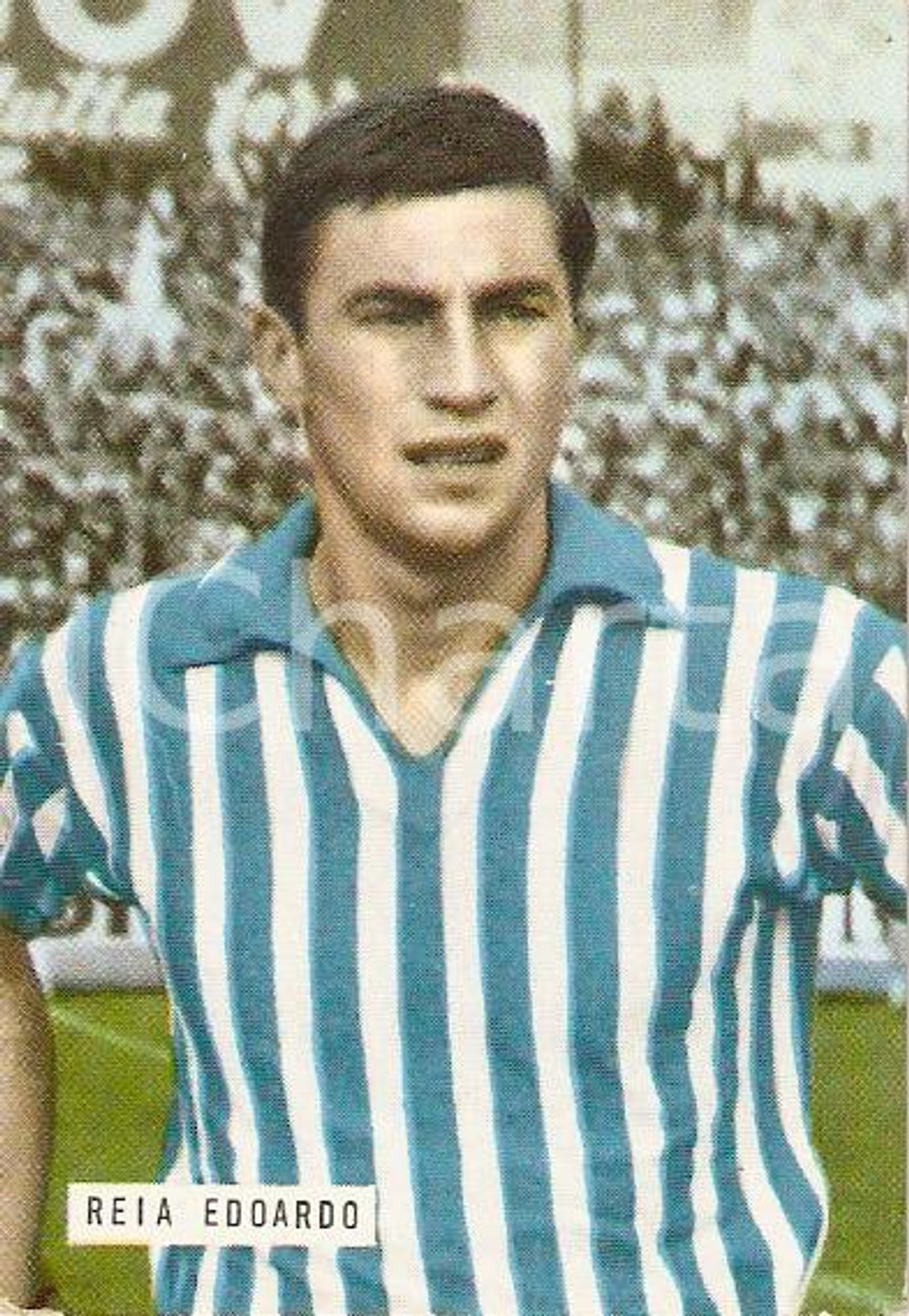 Oggetto da collezione cartaceo EDIZIONI FOTO CALCIO - CALCIATORI 1965 1966 Figurina Edoardo REIA n. 193 SPAL 1