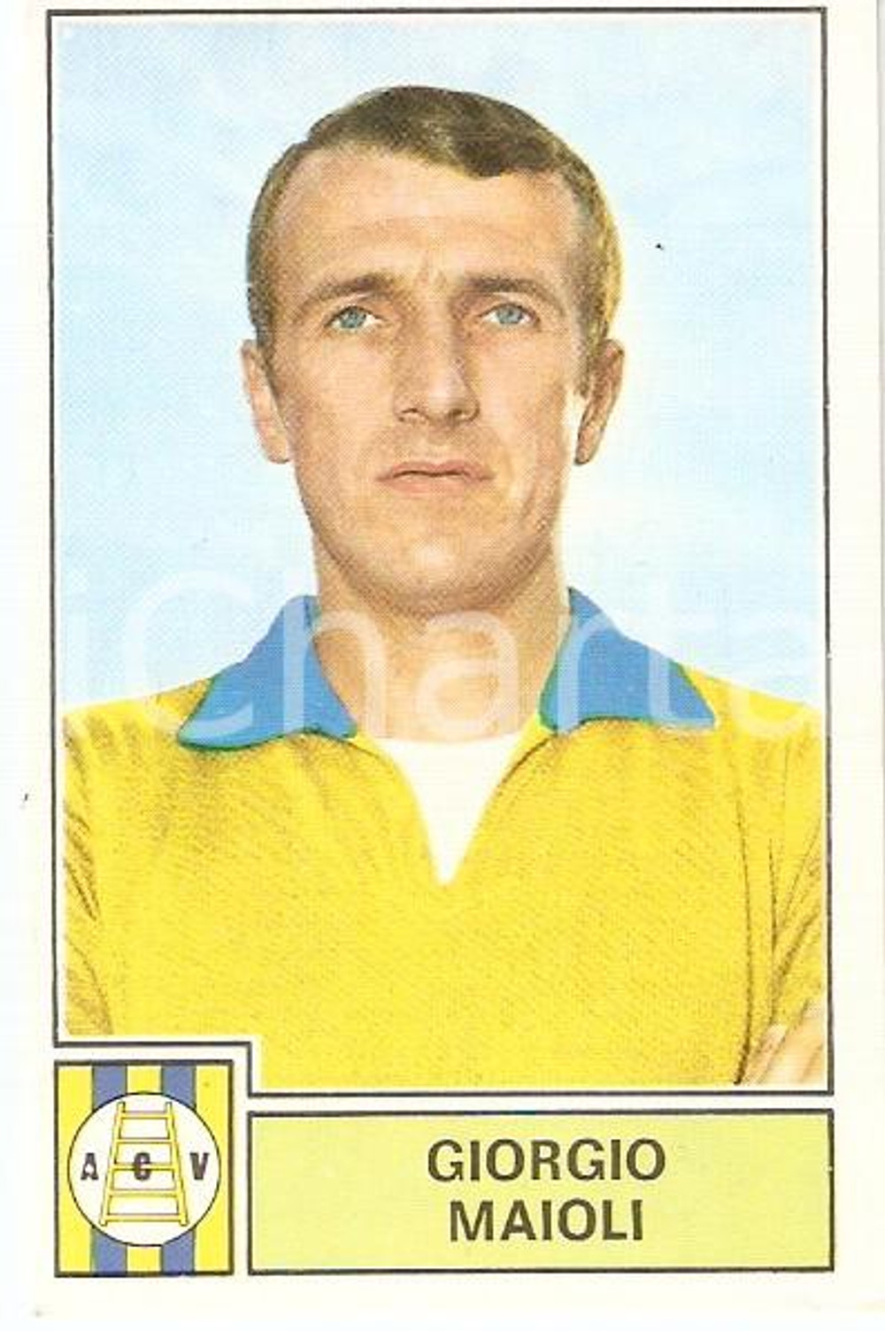 Oggetto da collezione cartaceo PANINI - CALCIATORI 1971 - 1972 Figurina Giorgio MAIOLI Serie A VERONA 1