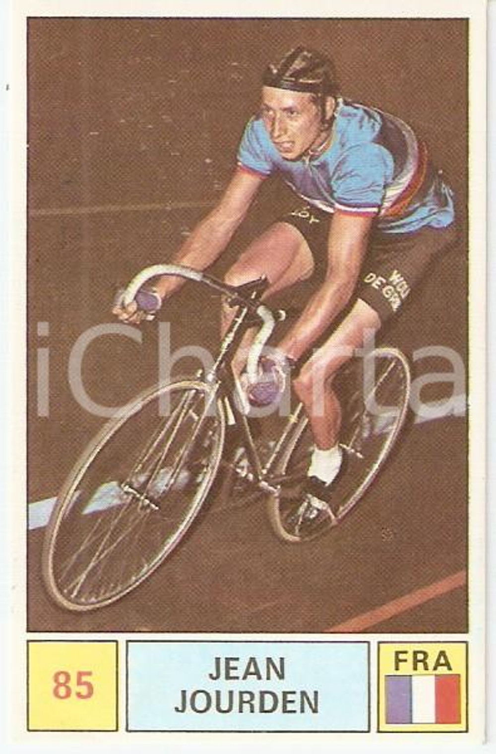 Oggetto da collezione cartaceo PANINI - SPRINT 1971 Figurina valida Jean JOURDEN n. 85 *Ciclismo 1