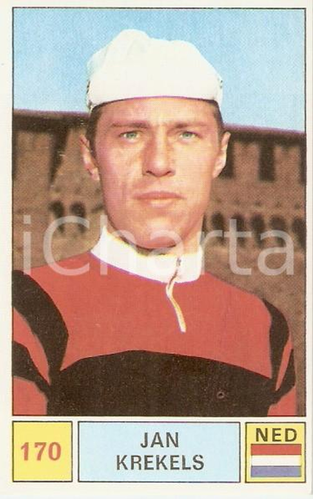 Oggetto da collezione cartaceo PANINI  SPRINT 1971 Figurina valida Jan KREKELS n. 170 Ciclismo 1