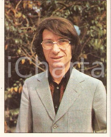 Oggetto da collezione cartaceo PANINI  CANTANTI 1972 Figurina Nicola DI BARI n. 3 Grandi raccolte gioventù 1