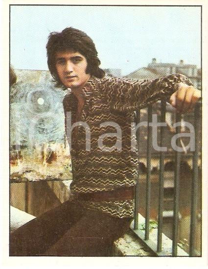 Oggetto da collezione cartaceo PANINI  CANTANTI 1972 Figurina Alberto ANELLI n. 150 Grandi raccolte gioventÃ¹ 1