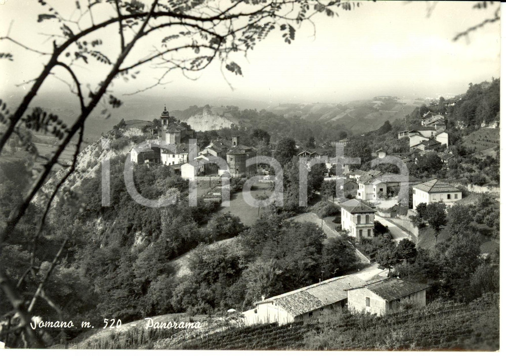 Cartolina originale da collezione 1950 ca SOMANO CN Panorama Cartolina postale FG NV 1
