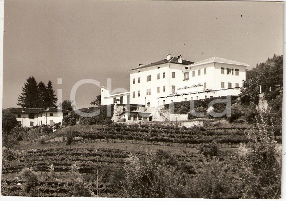 Cartolina originale da collezione 1961 VILLAZZANO (TN) Villa Belfonte Centro cultura cattolica *Cartolina FG VG 1