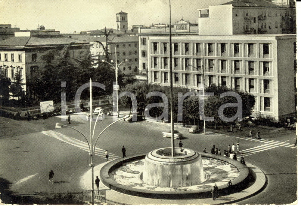 Cartolina originale da collezione 1962 TERNI La fontana di Piazza Tacito *Cartolina postale FG VG 1