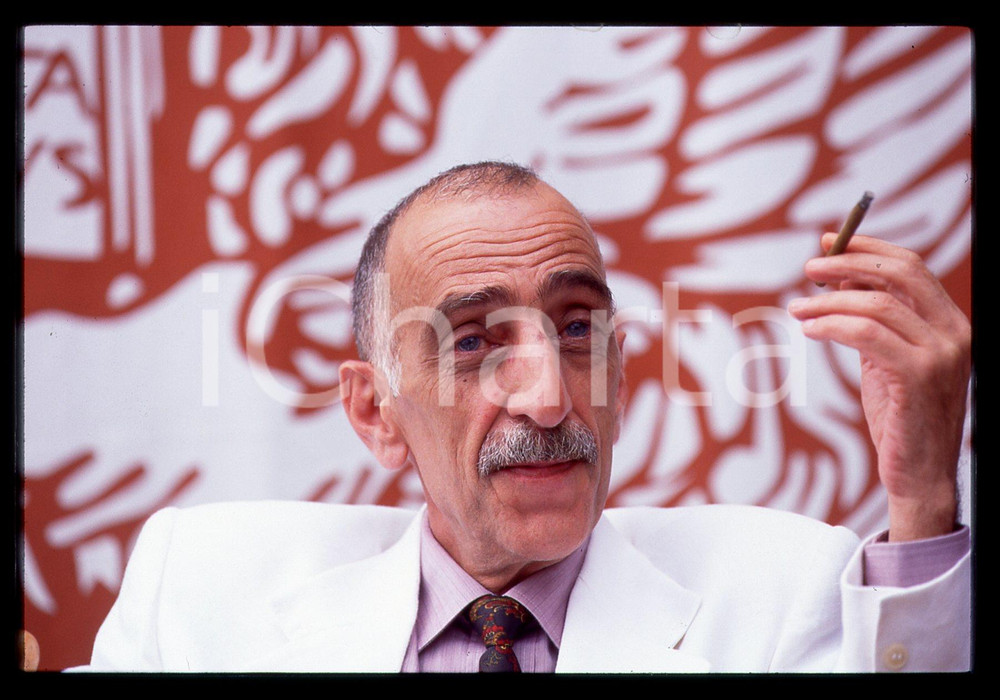 35mm vintage slide* 1995 VENEZIA João César MONTEIRO alla Mostra del CINEMA (2)