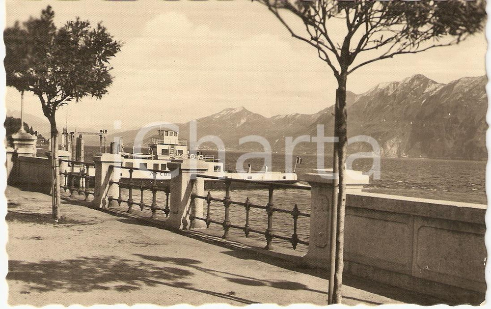 Cartolina originale da collezione 1925 circa Lago Maggiore VERBANIA Traghetto INTRA Cartolina FP NV 1