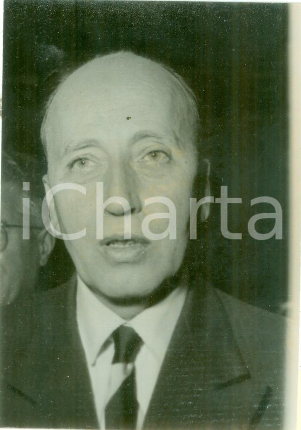 Fotografia d epoca originale 1958 PARIS Ritratto di AndrÃ© MALTERRE Presidente della C.G.C. Fotografia 1