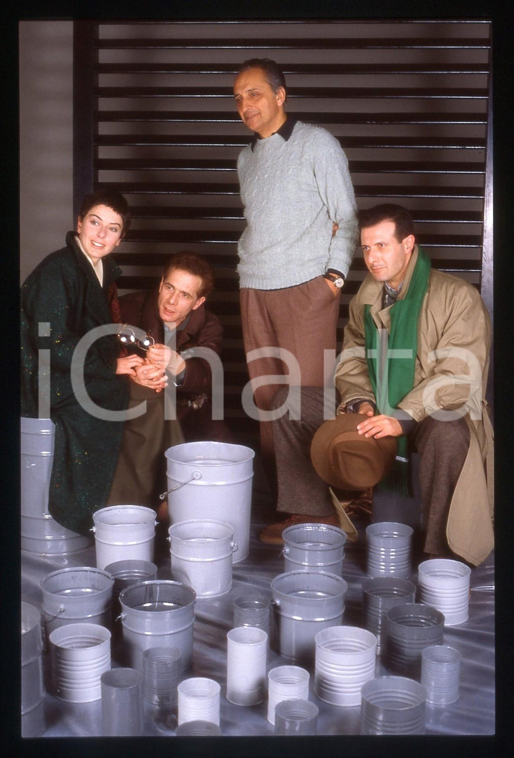 35mm vintage slide* 1987 TEATRO Monica GUERRITORE Gabriele LAVIA Enzo SICILIANO