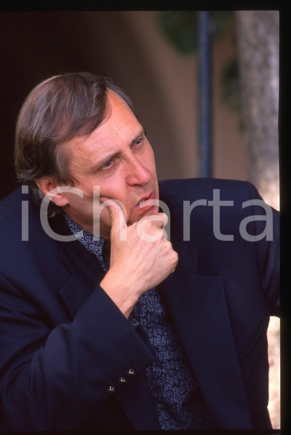 35mm vintage slide* 1987 VENEZIA Peter GREENAWAY - Ritratto del regista (1)