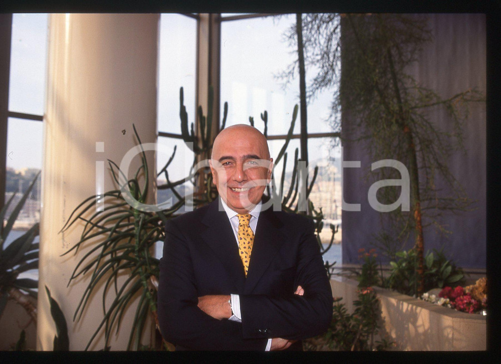 35mm vintage slide* 1995ca CALCIO Adriano GALLIANI Ritratto dirigente AC MILAN 9