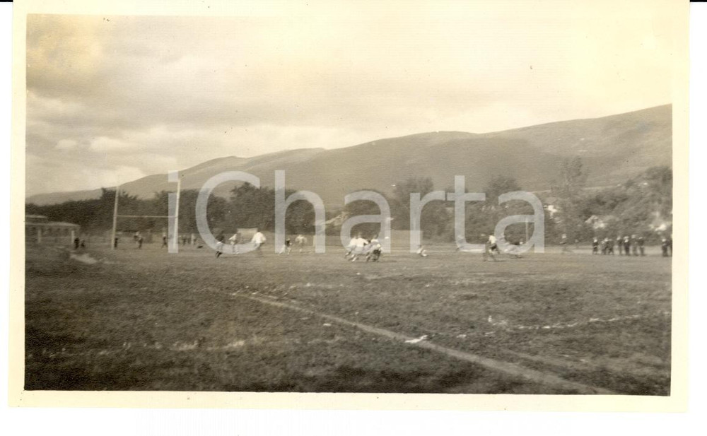 Fotografia d'epoca originale 1913 ADAMS MA (USA) Football on RENFREW ATHLETIC FIELD - Photo (1) 1