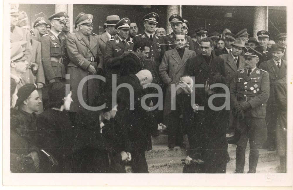 Fotografia d epoca originale 1942 GALLARATE Commemorazione Mario BRUMANA fondatore del Fascio Foto 9 1