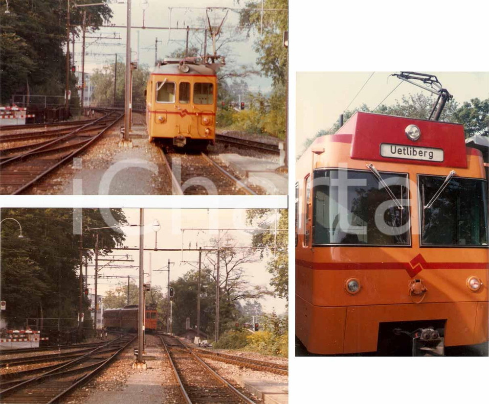 Fotografia d epoca originale 1985 SVIZZERA Sihltal ZÃ¼rich Uetliberg Bahn SZU Locomotiva LOTTO 3 Fotografie 1