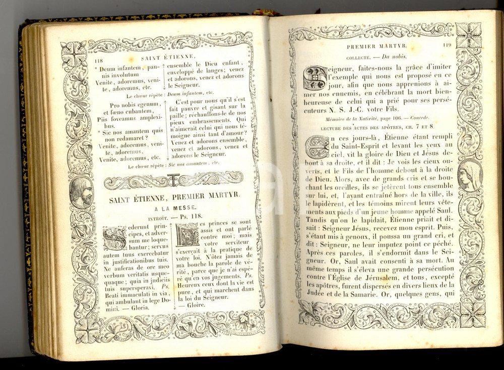 Libro, pubblicazione d'epoca 1880 ca PAROISSIEN COMPLET Edition illustrÃ©e DELAHAYS *Messale 1