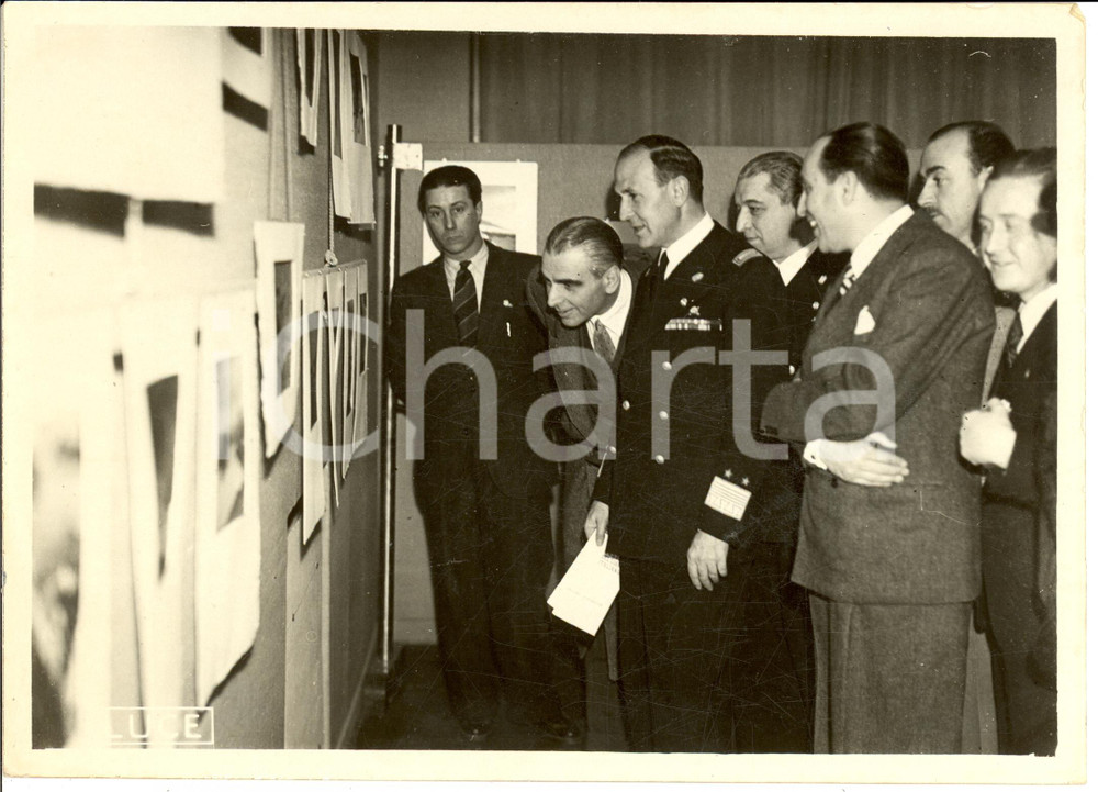 Fotografia d epoca originale 1939 ROMA Dino ALFIERI Mostra Associazione fotografi romani FOTOGRAFIA 1
